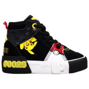 Ground Up Shoes Child 12 Pokemon Sneakers Black Pikachu Hi-Top Lace Up